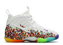【 NIKE LITTLE POSITE PRO PS 'FRUITY PEBBLES' / WHITE WHITE COURT PURPLE 】 プロ 白色 ...