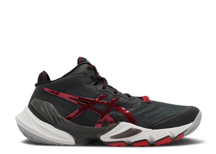 【 ASICS METARISE 'BLACK ELECTIC RED' / BLACK ELECTRIC RED 】 黒色 ブラック 赤 レッド スニーカー ...