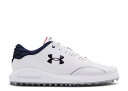 【 UNDER ARMOUR DRAW SPORT SPIKELESS 'WHITE ACADEMY' / WHITE ACADEMY 】 白色 ホワイト アカ...