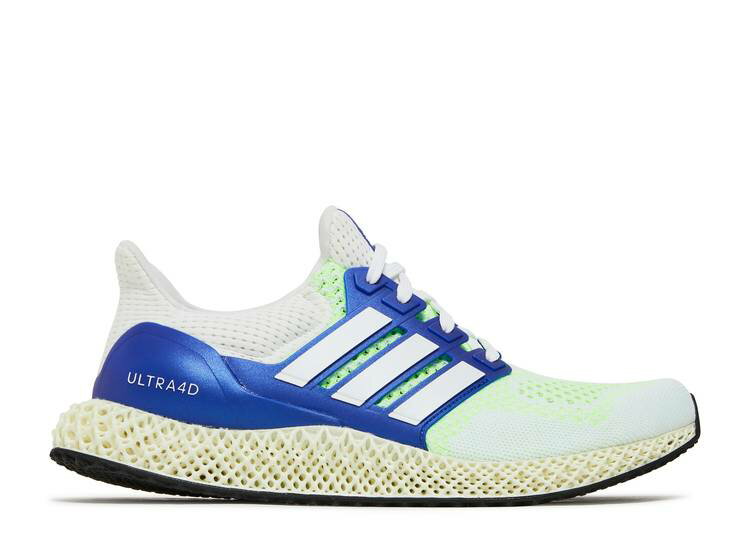 【 ADIDAS ULTRA 4D 'WHITE SONIC INK' / CLOUD WHITE CLOUD WHITE SONIC 】 アディダス ウルトラ 白色 ホワイト スニーカー メンズ