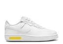 y NIKE FORCE 1 FONTANKA PS 'WHITE OPTI YELLOW' / WHITE WHITE OPTI YELLOW WHITE z F zCg F CG[ WjA LbY xr[ }^jeB Xj[J[ iCL