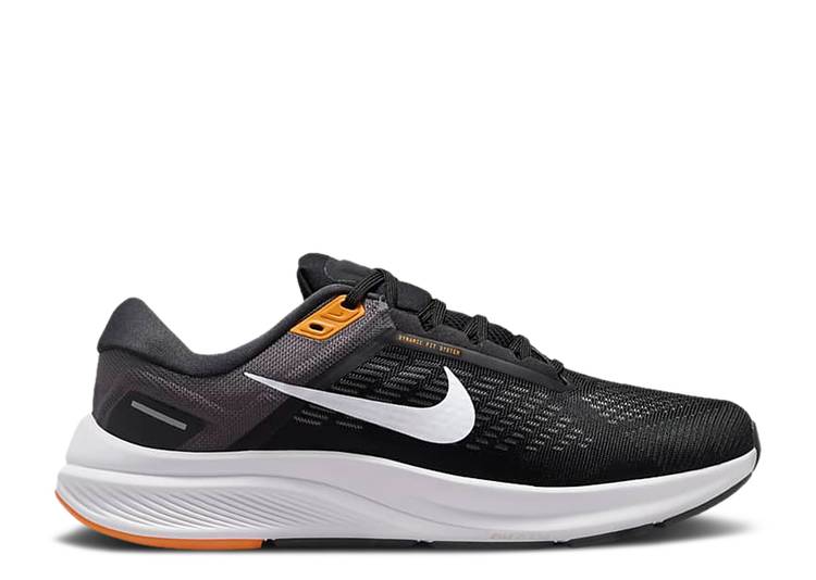 y NIKE AIR ZOOM STRUCTURE 24 'BLACK KUMQUAT PURE PLATINUM' / BLACK ANTHRACITE KUMQUAT PURE z Y[ sA F ubN Xj[J[ Y iCL