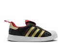 アディダス ADIDAS アディダス スーパースター コア 黒色 ブラック ゴールド 'CHINESE YEAR' ベビー 【 SUPERSTAR ADIDAS 360 I NEW CORE BLACK GOLD METALLIC SCARLET 】