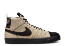 y NIKE BLAZER MID PREMIUM SB 'ACCLIMATE PACK - RATTAN BLACK' / RATTAN RATTAN SAFETY ORANGE z uCU[ ~bh v~A GXr[  IW Xj[J[ Y iCL