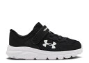 【 UNDER ARMOUR ASSERT 9 AC TD 'BLACK WHITE' / BLACK WHITE 】 黒色 ブラック 白色 ホワイト アンダーアーマー ベビー