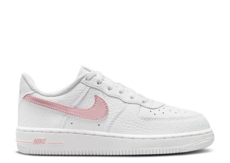 【 NIKE FORCE 1 PS 'WHITE PINK GLAZE' / WHITE PINK GLAZE 】 ピンク 白色 ホワイト ジュニア キッズ ベビー マタニティ スニーカー ナイキ 1