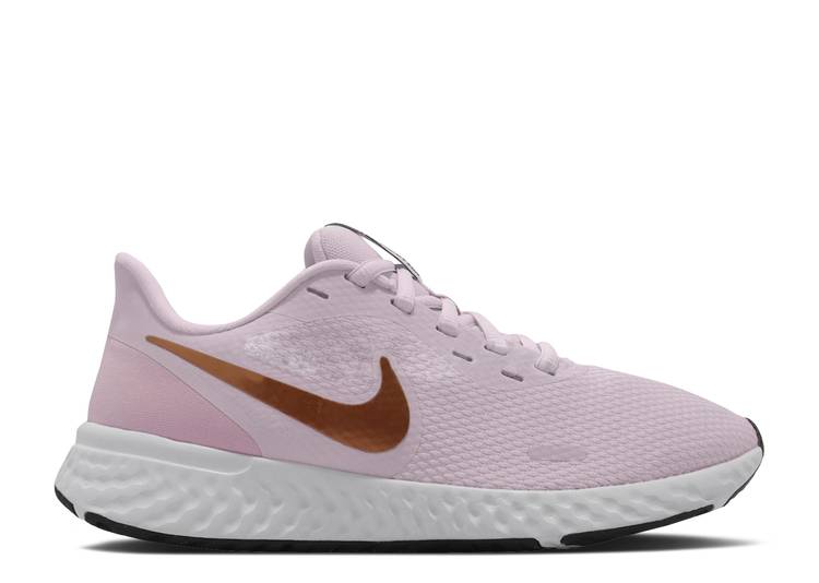 【 NIKE WMNS REVOLUTION 5 'LIGHT VIOLET' / LIGHT VIOLET METALLIC COPPER 】 レボリューション 紫 バイオレット 銅色 コッパー スニーカー レディース ナイキ