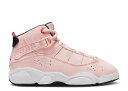 【 AIR JORDAN JORDAN 6 RINGS PS 'ATMOSPHERE' / ATMOSPHERE BLACK WHITE INFRARED 】 ナイキ リング 黒色 ブラック 白色 ホワイト エアジョーダン ジュニア キッズ ベビー マタニティ スニーカー(4)