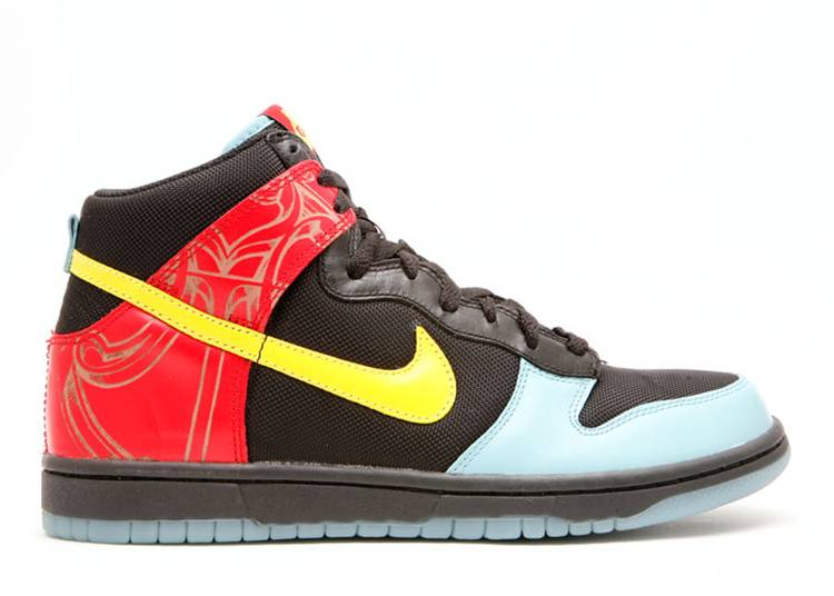 【 NIKE DUNK HIGH PREMIUM 'MAJOR TAYLOR PACK' / BLACK ZEST PRDS AQUA ATM RD 】 ダンク ハイ プレミアム 黒色 ブラック アクア ダンクハイ スニーカー メンズ ナイキ