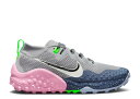 【 NIKE WMNS WILDHORSE 7 'WOLF GREY DIFFUSED BLUE' / WOLF GREY DIFFUSED BLUE LIGHT 】 灰色 グレー 青色 ブルー スニーカー レディース ナイキ