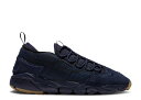 【 NIKE AIR FOOTSCAPE NM 039 INDIGO 039 / INDIGO OBSIDIAN GUM LIGHT BROWN 】 藍色 インディゴ 茶色 ブラウン スニーカー メンズ ナイキ