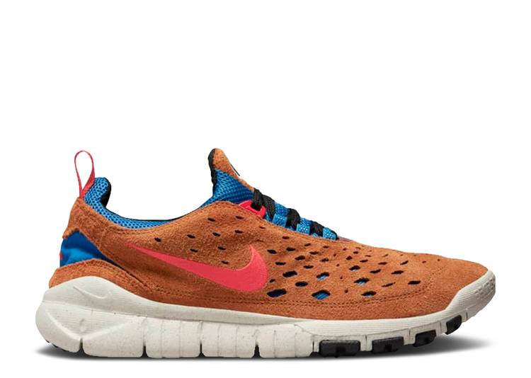 【 NIKE FREE RUN TRAIL 'DARK RUSSET BLUE NEBULA' / DARK RUSSET BLUE NEBULA LIGHT 】 フリー ラン 青色 ブルー スニーカー メンズ ナイキ