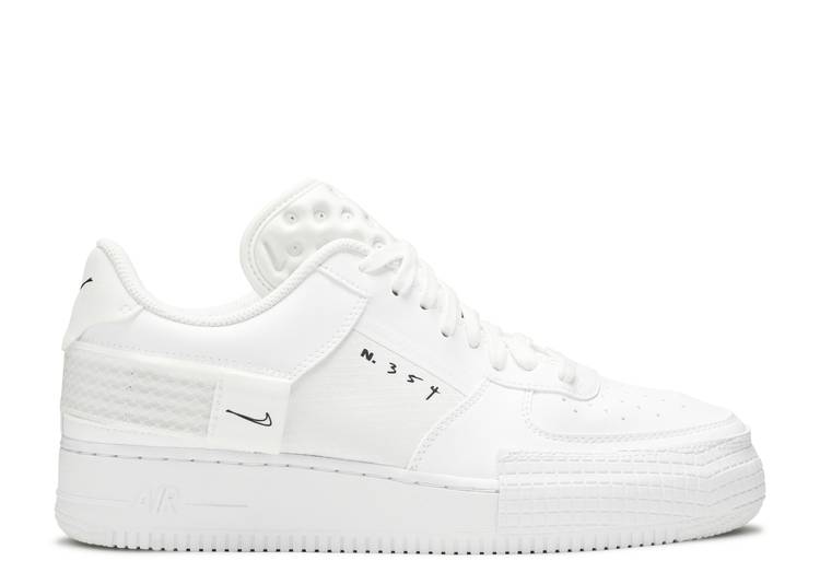 【 NIKE AIR FORCE 1 TYPE 'TRIPLE WHITE' / 1 17 20 】 エアフォース スニーカー メンズ ナイキ