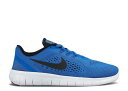【 NIKE FREE RN GS 'GAME ROYAL' / GAME ROYAL BLACK WHITE 】 フリー ゲーム 黒色 ブラック 白色 ホワイト 'ゲームロイヤル 青 ブルー' ゲームロイヤル ブルー ジュニア キッズ ベビー マタニティ スニーカ