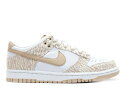 【 NIKE WMNS DUNK LOW / LINEN LINEN WHITE 】 ダンク 白色 ホワイト ダンクロー スニーカー レディース ナイキ