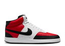 【 NIKE COURT VISION MID 'SATIN RED' / UNIVERSITY RED WHITE BLACK 】 コート ミッド 赤 レッド...