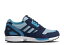  ADIDAS ATMOS X ZX 8000 'DENIM PACK' / NIGHT SKY BRIGHT CYAN HAZY BLUE  ǥ ʥ   Ŀ ֥롼 ˡ 