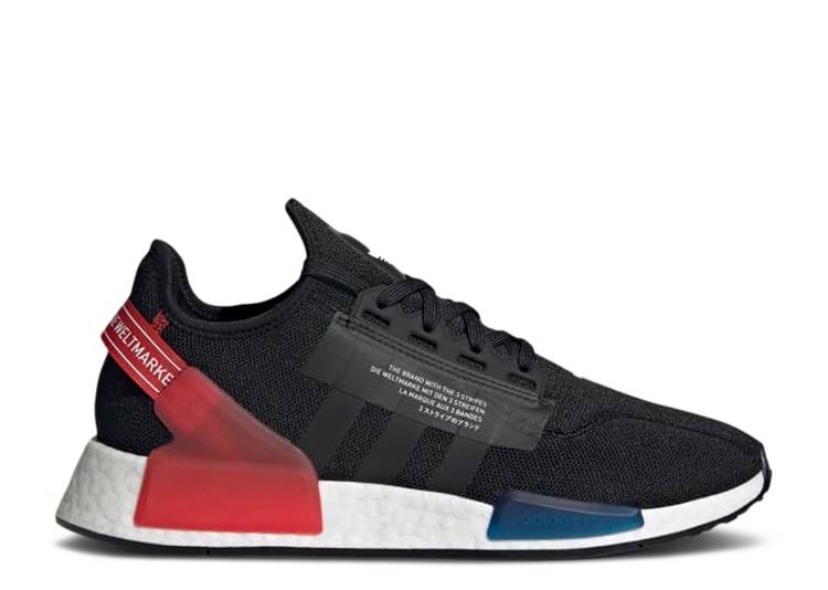 【 ADIDAS NMD_R1 V2 'CORE BLACK' / CORE BLACK CORE BLACK CLOUD 】 アディダス コア 黒色 ブラック スニーカー メンズ