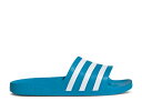 y ADIDAS ADILETTE AQUA SLIDES 'SOLAR BLUE' / SOLAR BLUE CLOUD WHITE SOLAR z AfB_X AfBb^ ANA F u[ F zCg Xj[J[ Y