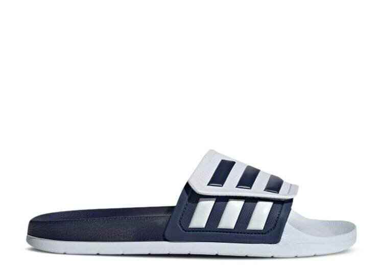 【 ADIDAS ADILETTE TND SLIDES 'REAL MADRID' / CLOUD WHITE DARK BLUE CLOUD 】 アディダス アディレッタ 白色 ホワイト 青色 ブルー スニーカー メンズ