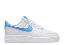 y NIKE WMNS AIR FORCE 1 LOW '07 NEXT NATURE 'UNIVERSITY BLUE' / WHITE METALLIC SILVER z F zCg F Vo[ GAtH[X Xj[J[ fB[X iCL