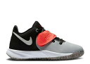 【 NIKE KYRIE FLYTRAP 3 SE GS 'LIGHT SMOKE GREY BRIGHT CRIMSON' / BLACK LIGHT SMOKE GREY BRIGHT CRIMSON WHITE 】 カイリー フライトラップ 灰色 グレー 黒色 ブラック クリムゾン 白色 ホワイト ジュニア キッズ ベビー