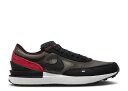 【 NIKE WAFFLE ONE GS 'FLAT PEWTER SIREN RED' / FLAT PEWTER SIREN RED PHOTON DUST BLACK 】 ワッフル 赤 レッド 黒色 ブラック ジュニア キッズ ベビー マタニティ スニーカー ナイキ