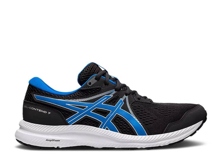 【 ASICS GEL CONTEND 7 'GRAPHITE GREY' / GRAPHITE GREY DIRECTOIRE BLUE 】 灰色 グレー 青色 ブルー スニーカー メンズ アシックス