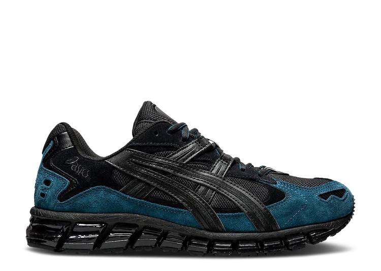 【 ASICS GEL KAYANO 5 360 'BLACK MAGNETIC BLUE' / BLACK MAGNETIC BLUE 】 黒色 ブラック 青色 ブルー スニーカー メンズ アシックス