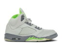 【 AIR JORDAN AIR JORDAN 5 RETRO 'GREEN BEAN' 2022 / SILVER GREEN BEAN FLINT GREY 】 ナイキ 銀色 シルバー 緑 グリーン 灰色 グレー エアジョーダン スニーカー メンズ