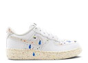 【 NIKE AIR FORCE 1 LV8 3 PS 'PAINT SPLATTER - WHITE' / WHITE SAIL WHITE WHITE 】 ...