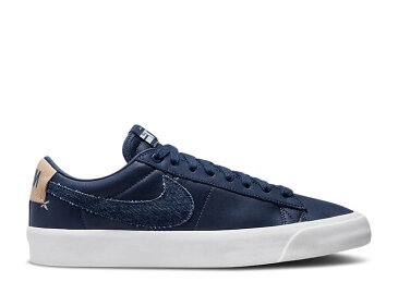 ナイキ NIKE ブレイザー エスビー 紺色 ネイビー 'MIDNIGHT DENIM' スニーカー メンズ 【 NIKE BLAZER LOW GT SB NAVY MIDNIGHT 】