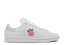 【 ADIDAS WMNS STAN SMITH 'WHITE MULTI LOGO' / CLOUD WHITE PURPLE TINT MATTE 】 アディダス 白色 ホワイト 紫 パープル スタンスミス スニーカー レディース