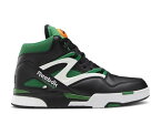 【 REEBOK PUMP OMNI ZONE 2 'CELTICS' / CORE BLACK GLEN GREEN CLOUD 】 リーボック ポンプ ゾーン コア 黒色 ブラック 緑 グリーン スニーカー メンズ