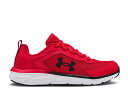 【 UNDER ARMOUR ASSERT 9 GS 'RED WHITE' / RED WHITE 】 赤 レッド 白色 ホワイト アンダーアーマー ジュニア キッズ ベビー マタニティ スニーカー