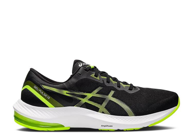 【 ASICS GEL PULSE 13 'BLACK HAZARD GREEN' / BLACK HAZARD GREEN 】 サーティーン 黒色 ブラック 緑 グリーン スニーカー メンズ アシックス