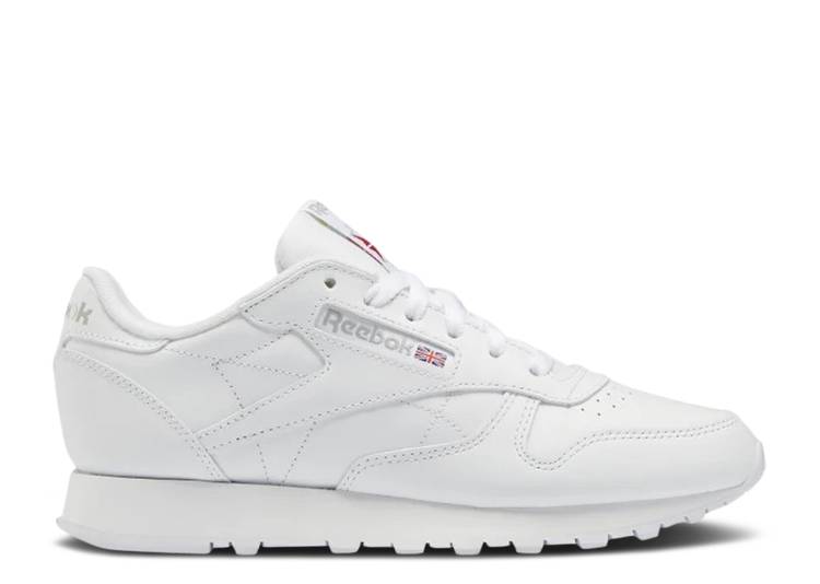 【 REEBOK WMNS CLASSIC LEATHER 'WHITE PURE GREY' / FOOTWEAR WHITE FOOTWEAR WHITE 】 リーボック クラシック レザー ピュア 白色 ホワイト スニーカー レディース