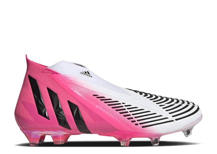 【 ADIDAS PREDATOR EDGE LZ+ FG 'SOLAR PINK' / SOLAR PINK CORE BLACK CLOUD 】 アディダス プレデター ピンク コア 黒色 ブラック スニーカー メンズ
