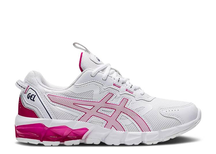 【 ASICS GEL QUANTUM 90 3 GS 'WHITE PINK RAVE' / WHITE PINK RAVE 】 ピンク 白色 ホワイト ジュニア キッズ ベビー マタニティ スニーカー アシックス