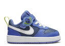 【 NIKE COURT BOROUGH LOW 2 TD 'BLUEBERRY' / MYSTIC NAVY MEDIUM BLUE 】 コート 紺色 ネイビ...