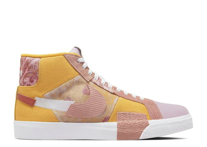 ナイキ NIKE ズーム ブレイザー ミッド プレミアム エスビー ゴールド 白色 ホワイト 'PAISLEY GOLD' スニーカー メンズ 【 PREMIUM NIKE ZOOM BLAZER MID SB PACK SANDED GOLD BURNT SUNRISE LIGHT MADDER ROOT WHITE 】