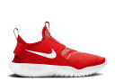 【 NIKE FLEX RUNNER PS 'UNIVERSITY RED WHITE' / UNIVERSITY RED WHITE 】 赤 レッド 白色 ホワイト ジュニア キッズ ベビー マタニティ スニーカー ナイキ