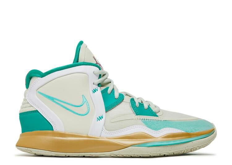 【 NIKE SUE BIRD X KYRIE INFINITY GS 'GOLDEN TRIBUTE' / SEA GLASS DYNAMIC TURQUOISE 】 カイリー ダイナミック ジュニア キッズ ベビー マタニティ スニーカー ナイキ