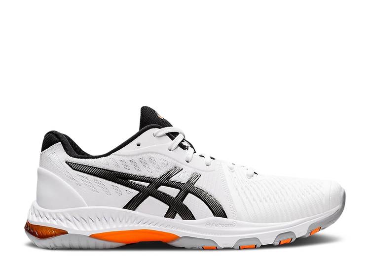 【 ASICS NETBURNER BALLISTIC FF 2 'WHITE BLACK' / WHITE BLACK 】 白色 ホワイト 黒色 ブラック ス...