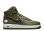 【 NIKE AIR FORCE 1 HIGH '07 LV8 'HOOPS PACK - ROUGH GREEN' / ROUGH GREEN BLACK TOTAL ORANGE 】 ハイ 緑 グリーン 黒色 ブラック 橙 オレンジ エアフォース スニーカー メンズ ナイキ