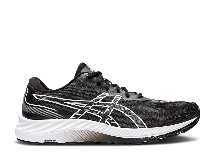 【 ASICS GEL EXCITE 9 'BLACK WHTIE' / BLACK WHITE 】 黒色 ブラック 白色 ホワイト スニーカー メンズ アシックス