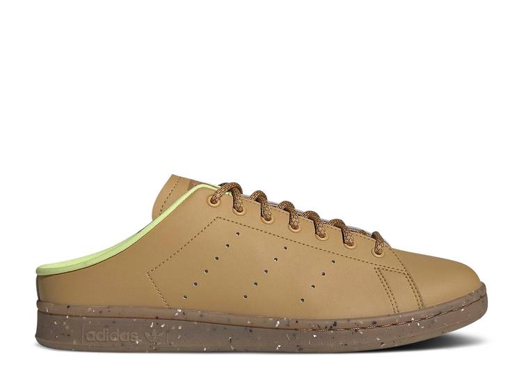 アディダス ADIDAS アディダス ベージュ 黄色 イエロー スタンスミス 'PLANT GROW' スニーカー メンズ 【 YELLOW ADIDAS MULE AND GOLDEN BEIGE SEMI FROZEN 】