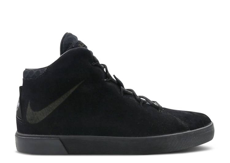 楽天スニケス【 NIKE LEBRON 12 NSW LIFESTYLE QS 'LIGHTS OUT' / BLACK BLACK 】 レブロン ライフスタイル 黒色 ブラック スニーカー メンズ ナイキ
