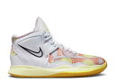 【 NIKE KYRIE INFINITY GS 'PYRAMID' / IRIS WHISPER BLACK CITRON TINT 】 カイリー 黒色 ブラック ジュニア キッズ ベビー マタニティ スニーカー ナイキ(4)