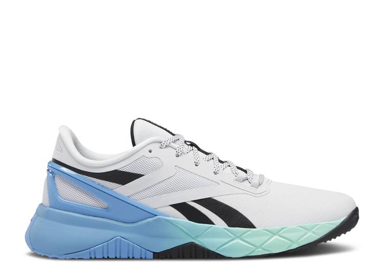 【 REEBOK NANOFLEX TR 'GREY ESSENTIAL BLUE' / COLD GREY CORE BLACK ESSENTIAL 】 リーボック 灰色 グレー コア 黒色 ブラック スニーカー メンズ